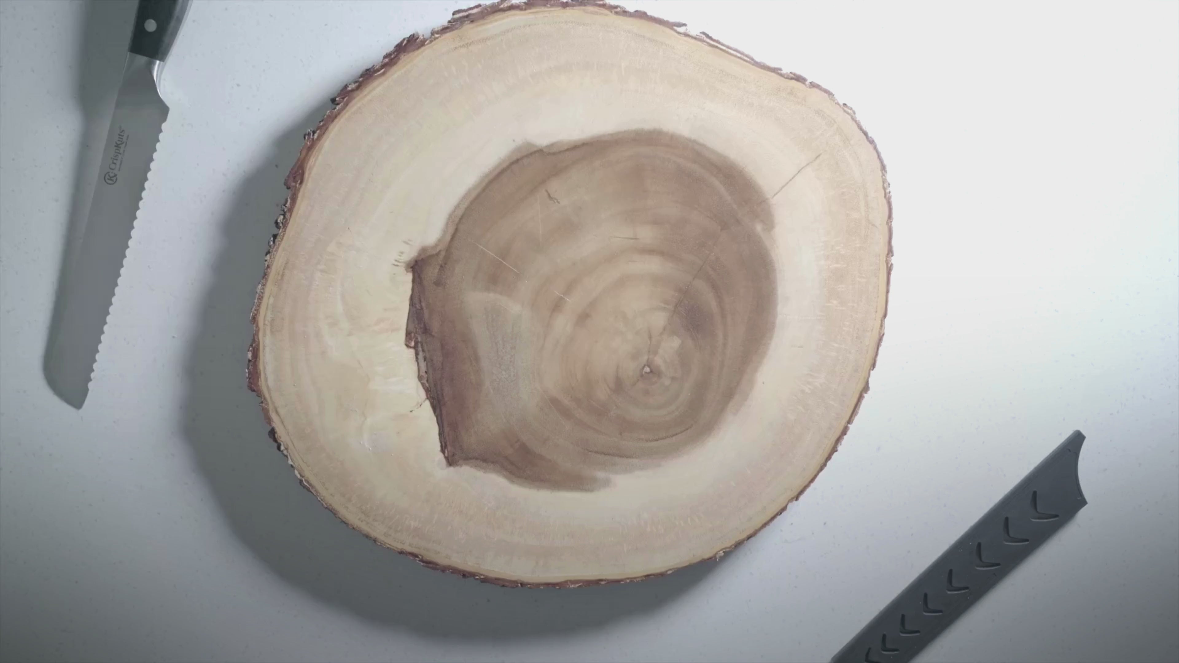 German Steel Bread knife with accessories